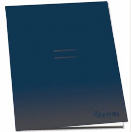 Füzet, tűzött, A4, vonalas, 52 lap, PULSE "Dark Colours"